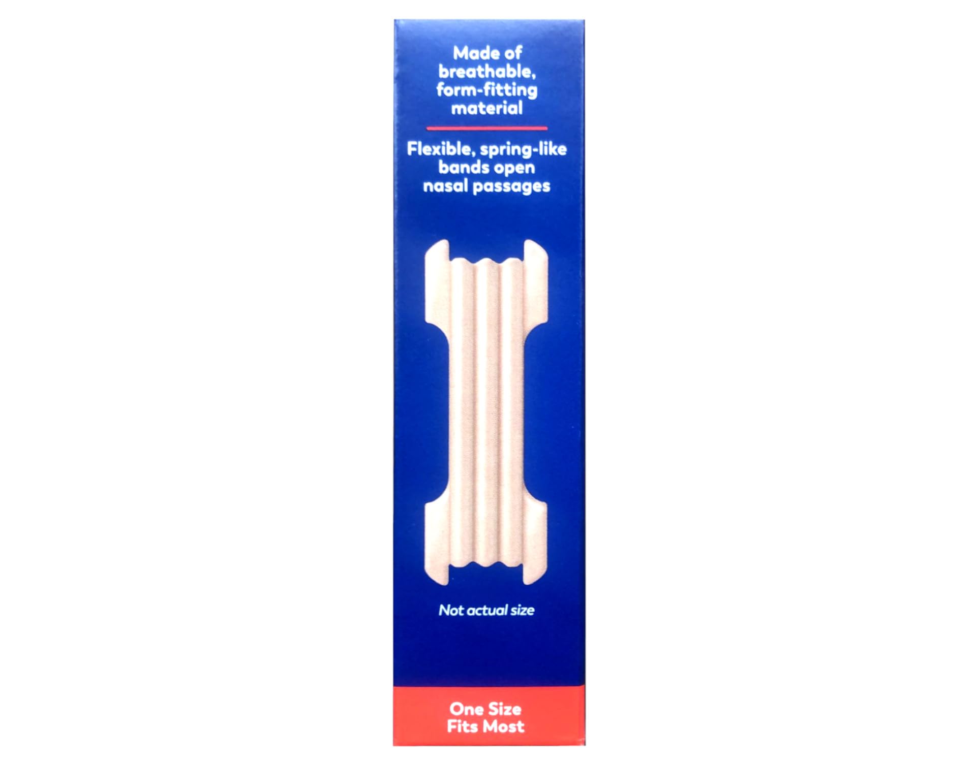Breathe Right Nasal Strips to Stop Snoring, Drug-Free, Extra Tan, 78 Count (26 Each, Pack of 3)
