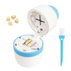 Pill Cutter - Pill Splitter with Stainless Steel Blade for Cutting Small Pills or Large Pills in Half or Quarter, Suitable for C