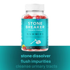 Holistic MD Stone Breaker Chanca Piedra 1,500mg Gummies Kidney Stones Cleanse Gallbladder Formula | Plus Cranberry Extract Might