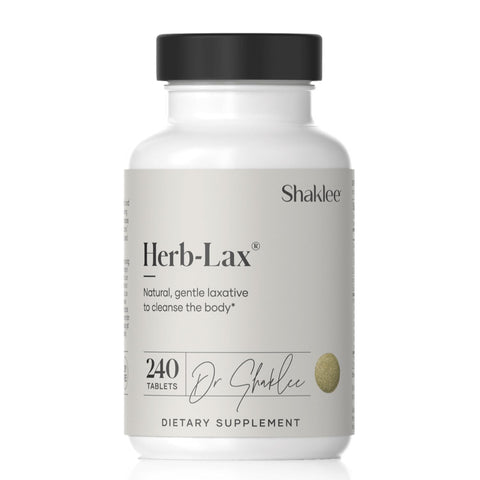 Shaklee - Herb-Lax Gentle Laxative - Herbal Blend with Senna Leaf for Digestive Health & Regularity - Occasional Constipation Su