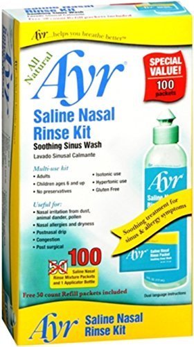 AYR Saline Nasal Rinse Kit SU - 50