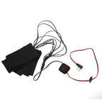 Clothes Heating Pad,5V 2A Lightweight Electric USB Heated Pad Accessory for Outdoor & Indoor & Camping (8In1 Heating Pad) USB He