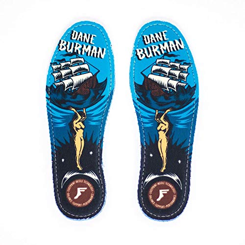 Generic Footprint Insoles Technology King Foam FP Insoles - Trim to FIT L (M 8-14), Dane Burman Atlas, 7mm