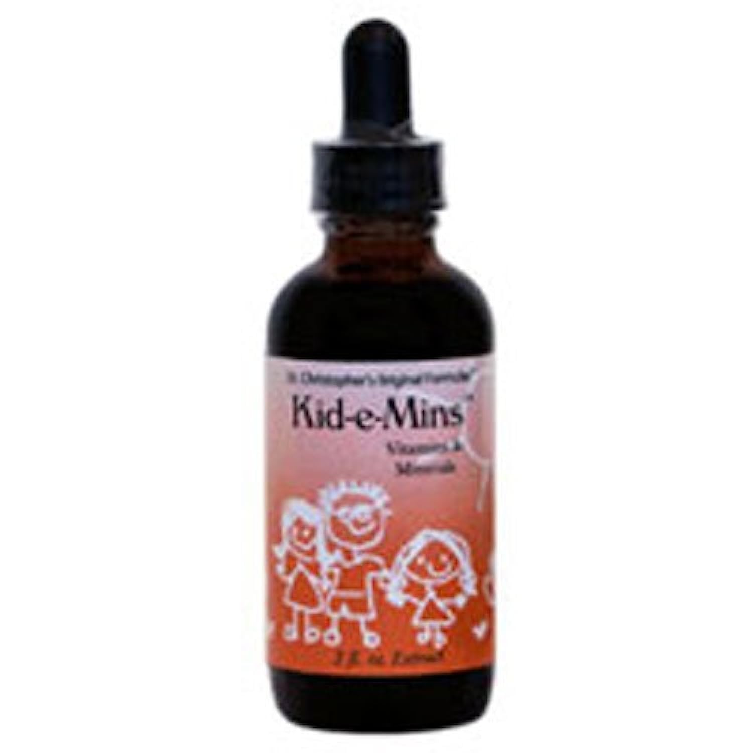 Dr. Christophers Kid-e-Mins Vitamins and Minerals Orange - 2 fl oz