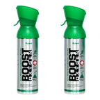 Boost Oxygen Medium Natural 5L Canister | Respiratory Support for Aerobic Recovery, Altitude, Performance & Health (2 Pack)