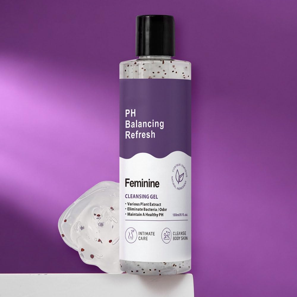 EdenEdges Her Refresh pH Balance Feminine Wash, Natural & Organic Ingredients, Hydrating Body Wash Eliminate Odor-8fl oz