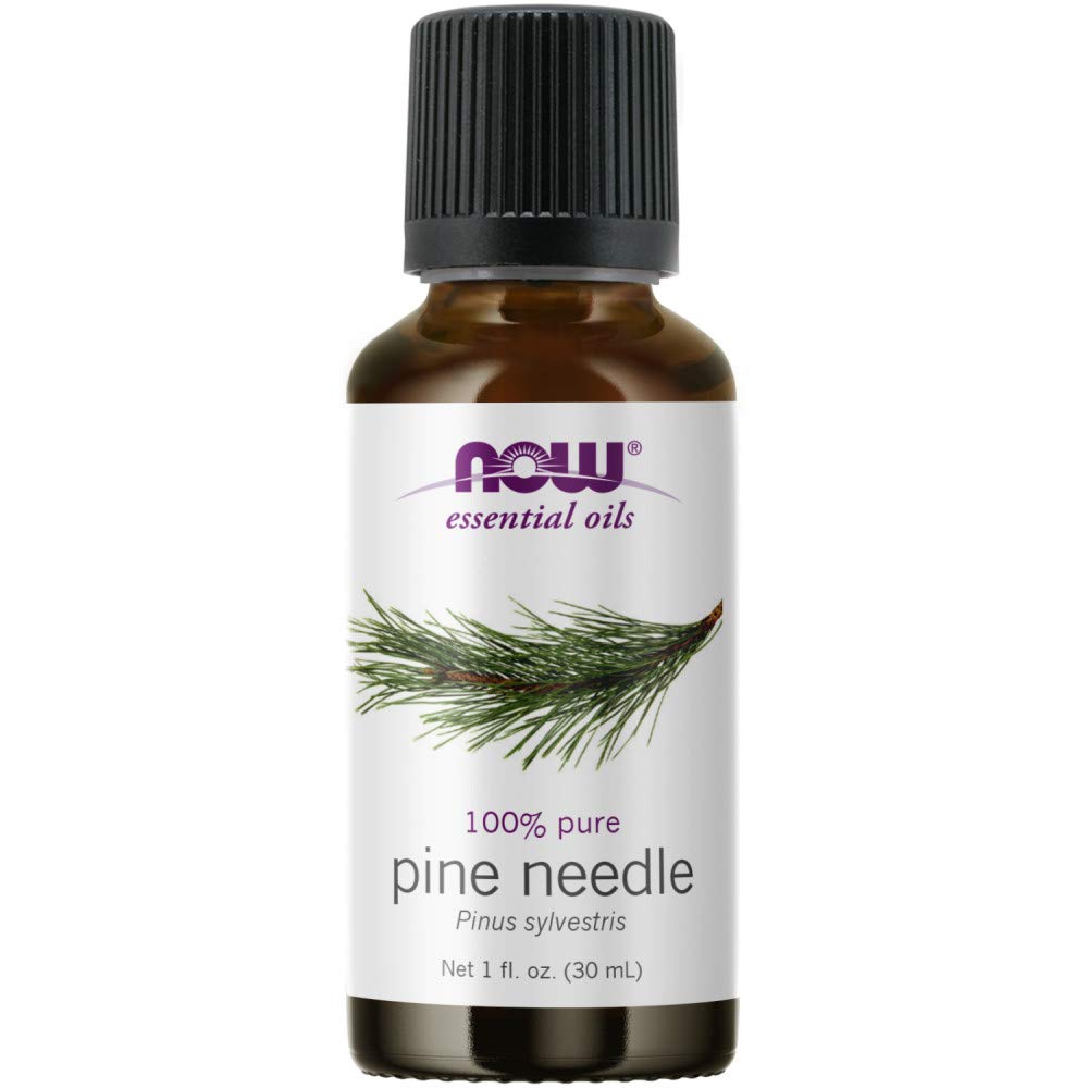 NOW Essential Oils, Pine Needle Oil, Purifying Aromatherapy Scent, Steam Distilled, 100% Pure, Vegan, Child Resistant Cap, 1-Oun