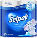 Selpak Kitchen Towel Paper  3Ply (4 Rolls/Pack)