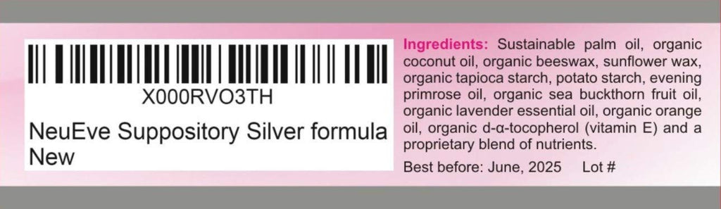 NeuEve Silver Vaginal Moisturizer for 45+ | for Vaginal Dryness Itching, Odor, Atrophy, Painful Intercourse | Perimenopause Care