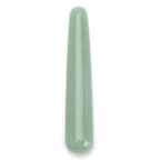 AITELEI 4Pcs Set Jade Yoni Eggs Stick,3 Pcs Drilled Natural Green Aventurine Quartz Crystal Jade Eggs Massage Stone + 1 Pcs Mass