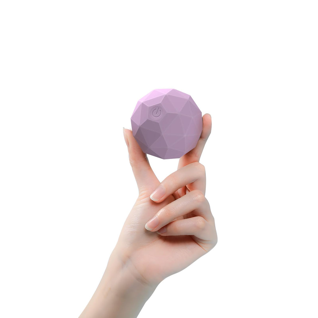 Vibrating Massage Ball with Heat - Portable Physical Therapy for Muscle Relief Up to 120 H Heating Temperature for Myofascial Re