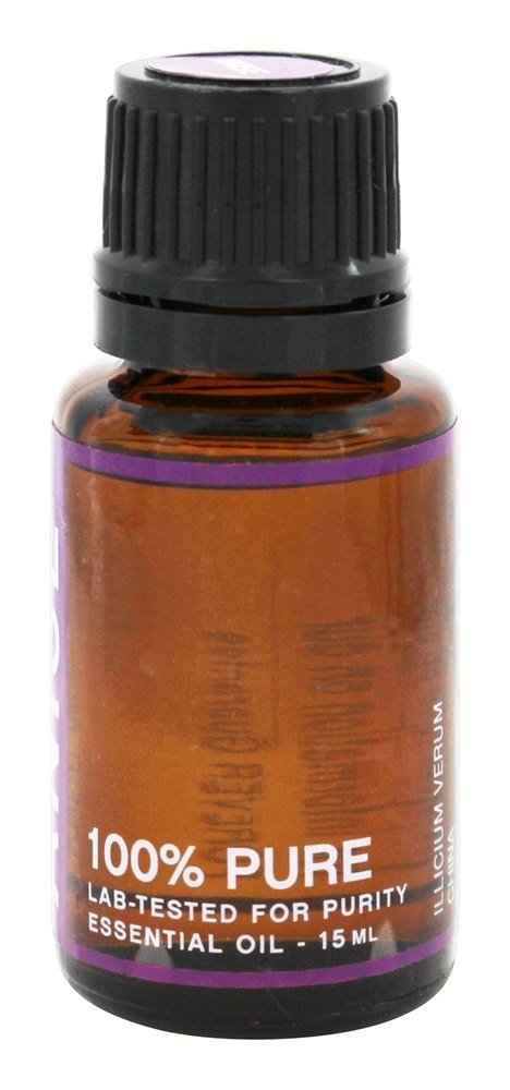 Natures Fusions Anise Essential Oil for Warming - High Potency 100% Pure 15ml