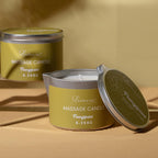 Massage Candle for Body Treatment-Jojoba Oil Infused Nourishing Lotion Candle Gift 6.35OZ (Frangipani Scent)