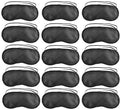 SKEMIX Pack of 40 Eye Mask Shade Cover Blindfold Night Sleeping, with Nose Pad, Blindfold Game Games Relax Cover Black