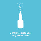 Frida Baby NoseFrida Saline Mist Spray, Baby Saline Nasal Spray, Nasal Spray Decongestant to Soften Nasal Passages, Baby Saline