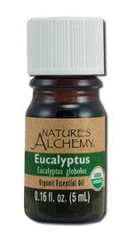 Natures Alchemy Organic Essential Oil Eucalyptus 0.17 fl oz