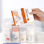 Emergency Wound Closure Strip 2PCS Wound Closure Kit Zip Stitch Wound Closure Device Laceration Closure Kit Wound Closure Glue B