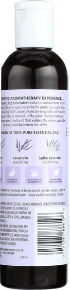 Aura Cacia Lavender Harvest Aromatherapy Body and Massage Oil, 8 Ounce - 3 per case.3