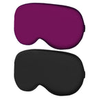 Hochoek Silk Sleep Mask for Women Man, Thicken Eye Mask for Sleeping, Breathable Eye Covers for Sleeping, Soft Eyesahde, Reduces