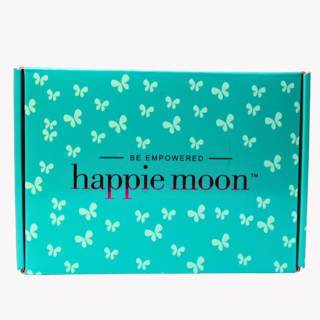 happie moon First Period Kit for Tweens | Small Period Pads | Great for School and On The Go | Zero Chlorine, Bleach, Dyes and F