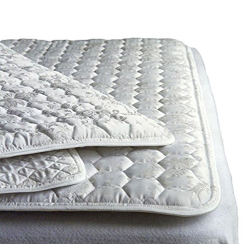 ProMagnet Magnetic Mattress Pad - Quilted Damask Fabric (2'' Thick Mega - Full) Made in The USA for Over 26 Years