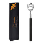 WOVTE Stocking Stuffers for Men Women Adults, Back Scratcher with Christmas Packaging Box & 4PCS Detachable Scratching Heads, Ch
