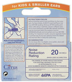 EarPlanes Ear Plugs Kids Small Size 1 Pair (Pack of 4)