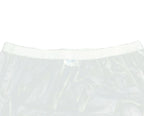 Haian Adult Incontinence Pull-on Plastic Pants PVC Pants 3 Pack (Small, Transparent White)