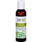 AURA CACIA Eucalyptus Massage Oil, 4 FZ