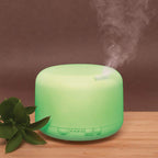 Pure Essential Oil Works Serenity LED Ultrasonic Aroma Diffuser, Diffuses Essential Oils with Cool Mist, Adjustable Mist Options