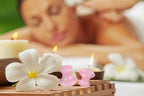QYLHH 2 Pcs Rose Quartz Jade Mushroom Hot Massage Stones Set Warm Rocks Kit for Facial SPA Pink