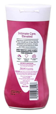 Summer's Eve Simply Sensitive Cleansing Wash for Sensitive Skin 9 oz (Pack of 2)