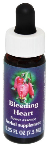 Flower Essence Services Bleeding Heart Dropper Herbal Supplement, 0.25 Ounce