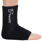 TheraICE Ankle Ice Pack Wrap for Swelling, Reusable Ankle Ice Pack for Sprained Ankle Injuries, Cold Therapy Sock Compression, P