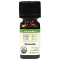 Aura Cacia Organic Essential Oil, Citronella, 0.25 Fluid Ounce