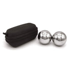 Z QINGZHENG 1.66 Inch,42mm Solid Stainless Steel Baoding Balls,Health Exercise Massage Handball (2pcs)