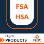 Fixi? Sensor Covers 25 Pack 3 1/2 - Perfect Freestyle Adhesive Bandages for Libre 1, 2, 3 & Plus - G7 & Stelo - Guardian - Water