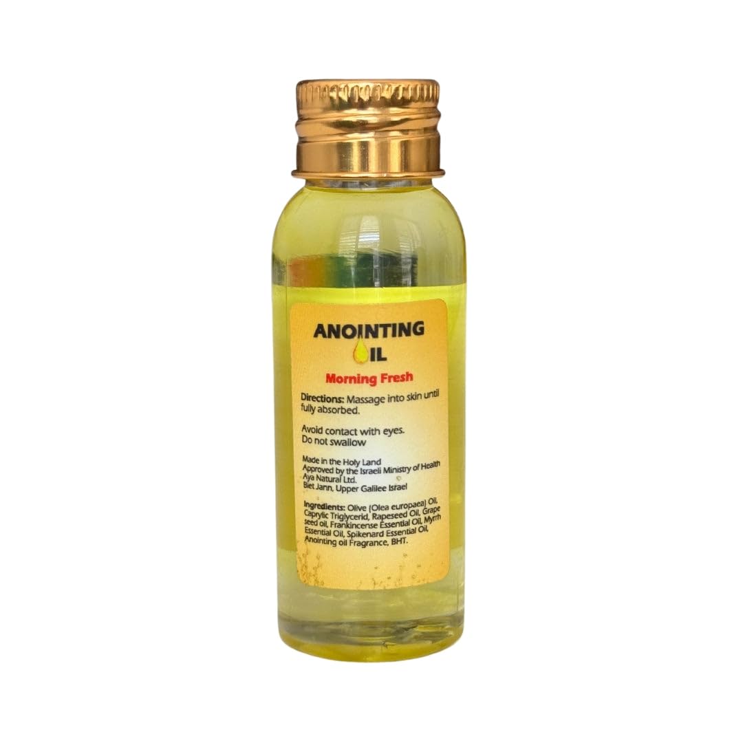 Frankincense Myrrh & Spikenard Anointing Oil from Israel - Scent of Galilee Perfume Holy Oil for Prayer 30ml / 1.01oz