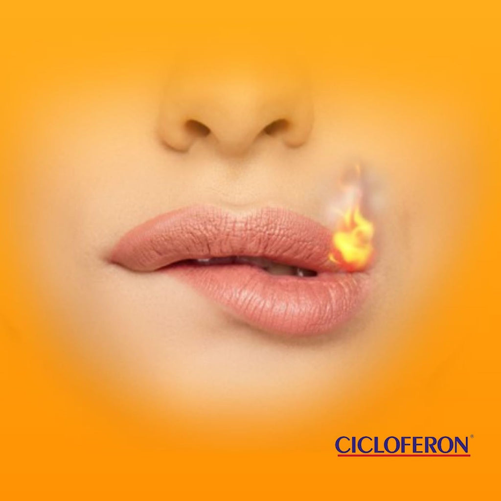 Cicloferon Cold Sore Treatment Gel, Clear, 1 Tube of 0.14 Oz (Pack of 1)