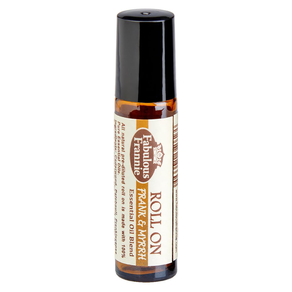 Fabulous Frannie Frankincense and Myrrh Essential Oil Blend Roll On Made with Frankincense, Myrrh, Patchouli & Cedarwood Essenti
