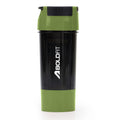 Boldfit Gym Shaker Pro Cyclone Shaker Bottle 500Ml With Extra Compartment, Leakproof, Sturdy Ideal For Protein Supplement, Prewo