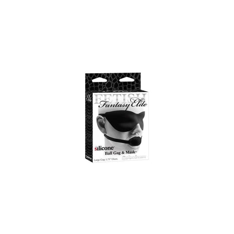 Fetish Fantasy Elite - Large Ball Gag & Mask Black