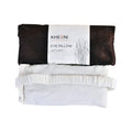 Kheoni Vetiver Eye Pillow Sleep Mask For Men & Women | Weighted Cotton Eye Mask With Adjustable Elastic Band | Natural Vetiver A