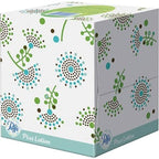 Puffs Plus Lotion Facial Tissues; 224 Count; Pack Of 4 Cube Boxes (56 Tissues Per Box) Packaging May Vary (12 Boxes)