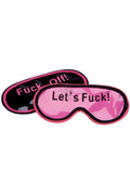 Joanna Angel Blunt Blindfold Set, Vinyl & Satin