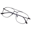 Roshfort Unisex Eyeglasses For Men Women Spectacle Frames Light Weight Blue Ray Blocking Glasses For Computer Zero Power Bluecut