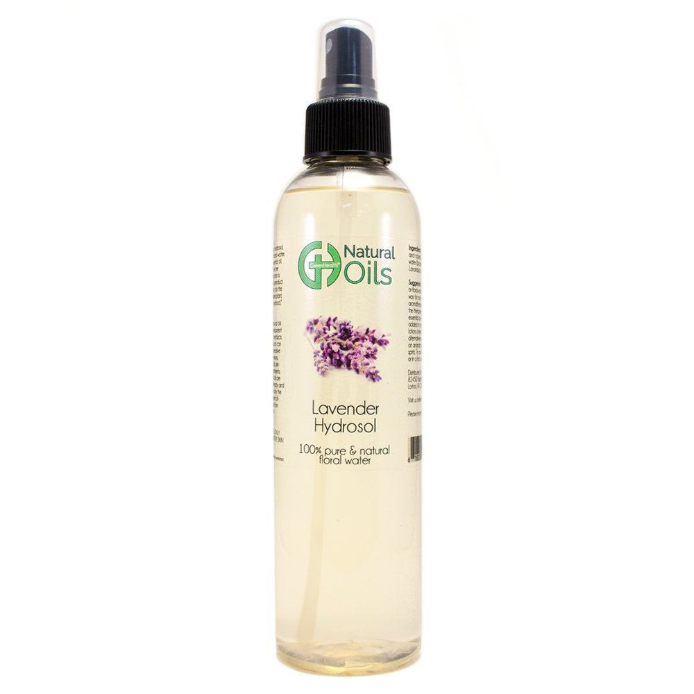 GreenHealth Lavender Hydrosol (Floral Water) - 8 fl oz Plastic Jug w/Cap - 100% Pure (NOT Oil)