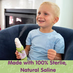 Boogie Micro-Mist Saline Inhaler Refill, 1.7oz Unscented - Pack of 2