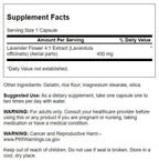 Swanson Lavender Flower - Herbal Supplement Promoting Traditional Mood Support - May Promote Relaxation & Steady Nerves - (60 Ca