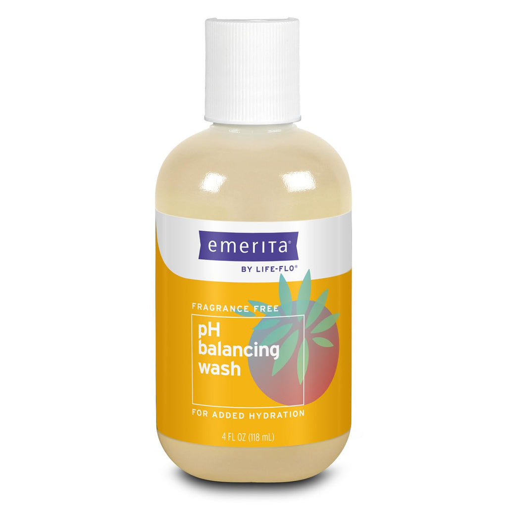 Emerita by Life-flo pH Balancing Feminine Wash, Hydrating Cleanser Soothes Delicate Areas, Fights Odor and Keeps You Feeling Fre